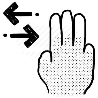 hands, gesture, navigation, navigate, arrows, left, right